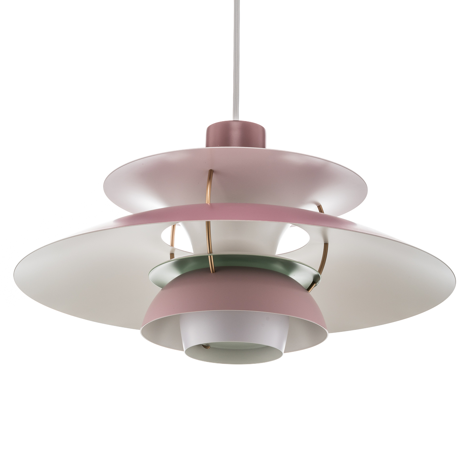 Louis Poulsen PH 5, designer pendant lamp pink