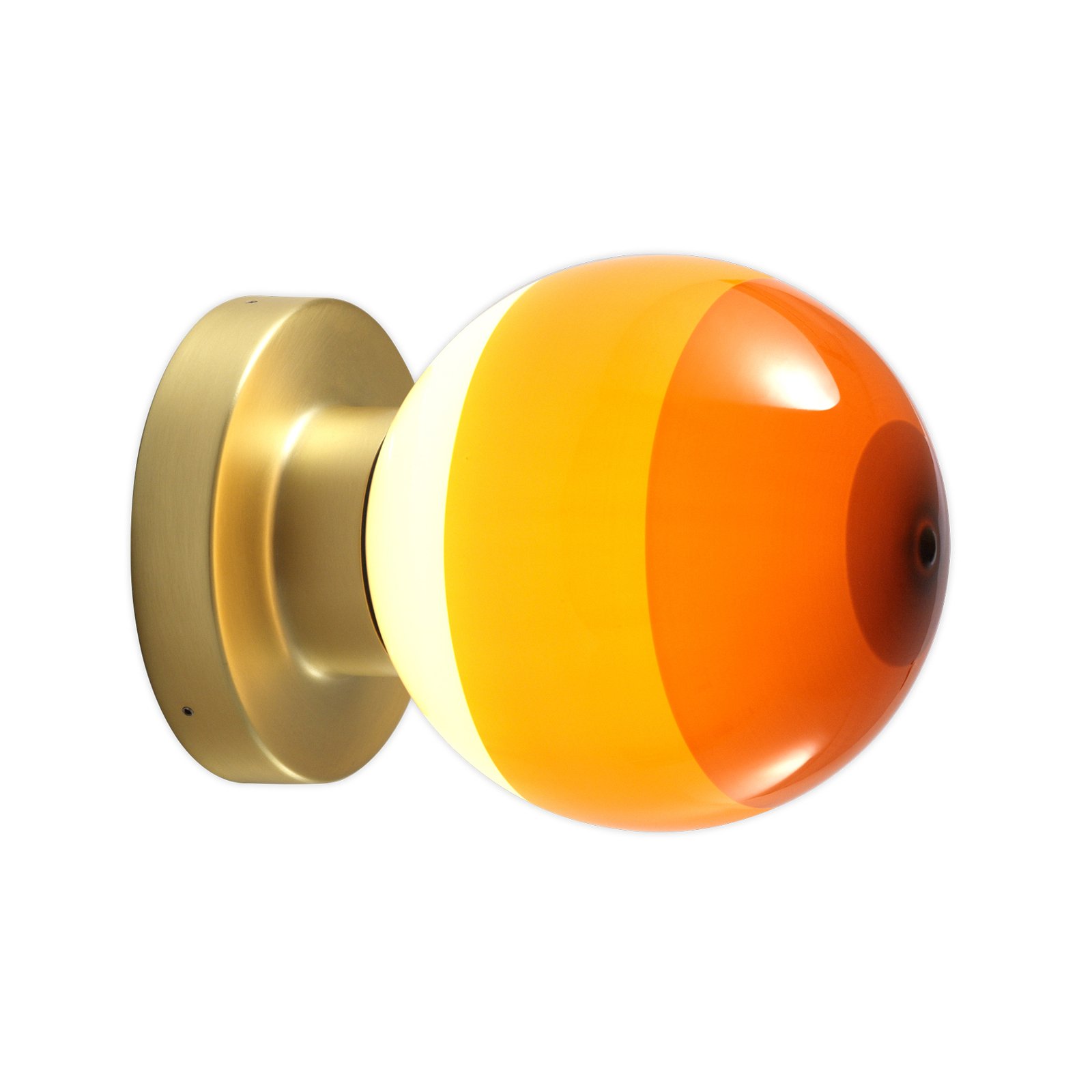 MARSET Dipping Light A2 LED-vägglampa orange/guld