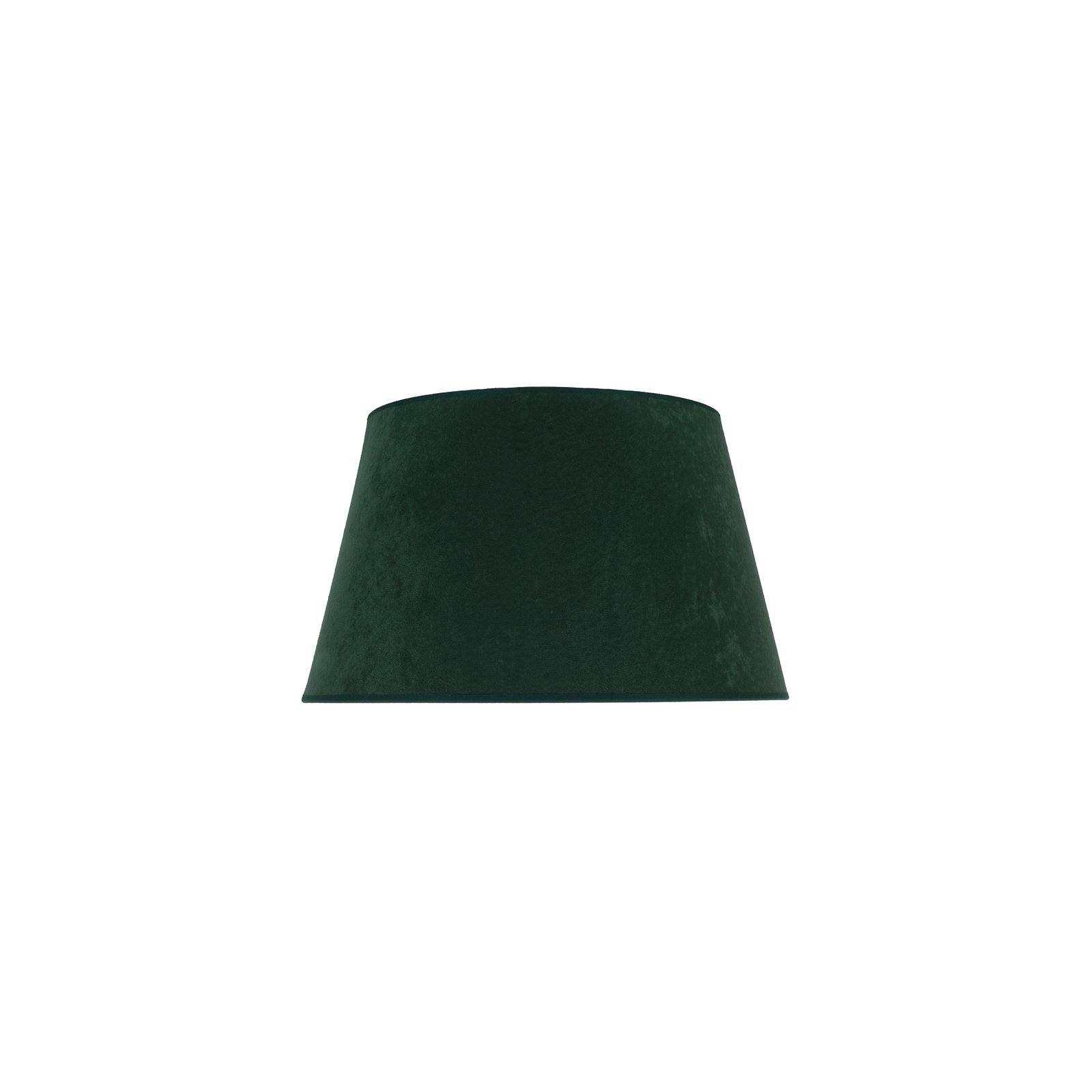 Cone lampshade height 18 cm, dark green/gold