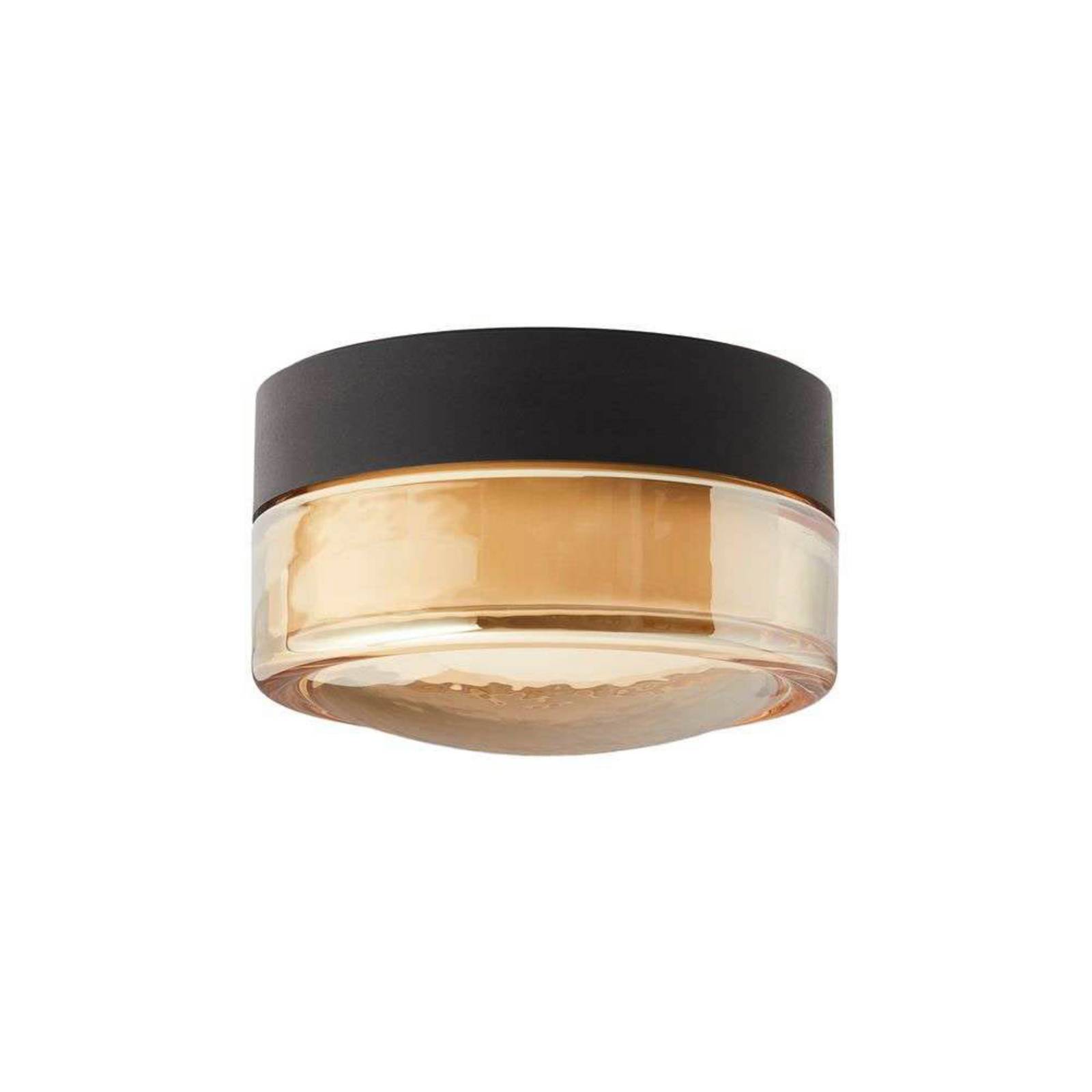 LOOM DESIGN LED-Deckenleuchte Otto Convex, amber,  IP65 günstig online kaufen