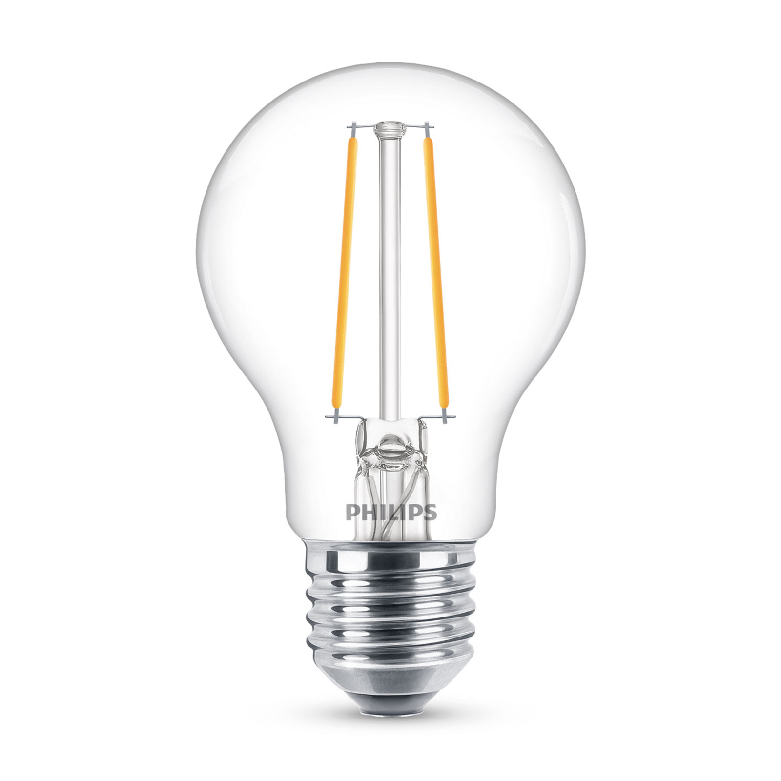 Philips Classic LED bulb E27 A60 1.5W 2,700K clear