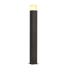 SLV grafito bolardo luminoso antracita Quad altura 90 cm
