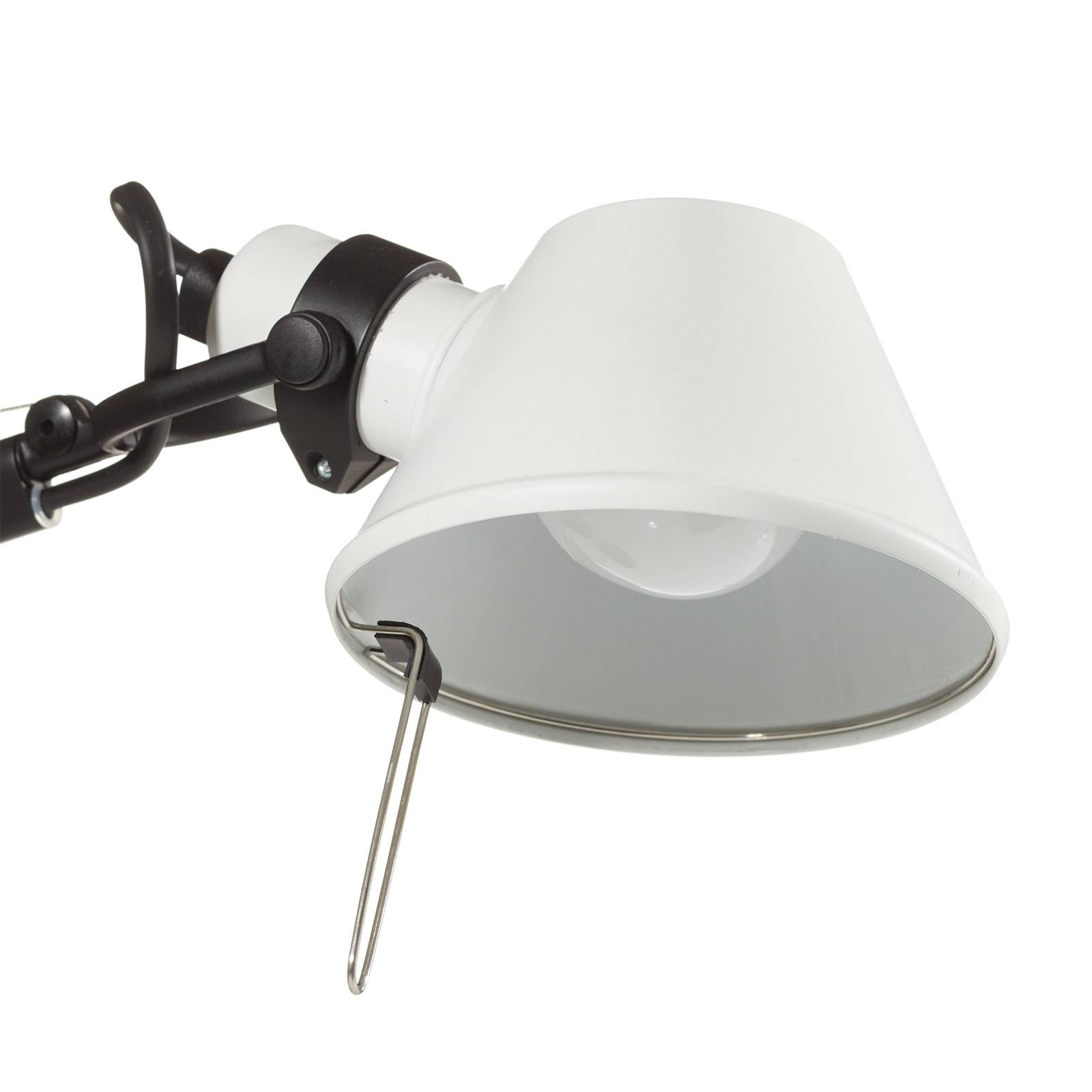 Stolik Artemide Tolomeo Micro Bicolour czarny/biały
