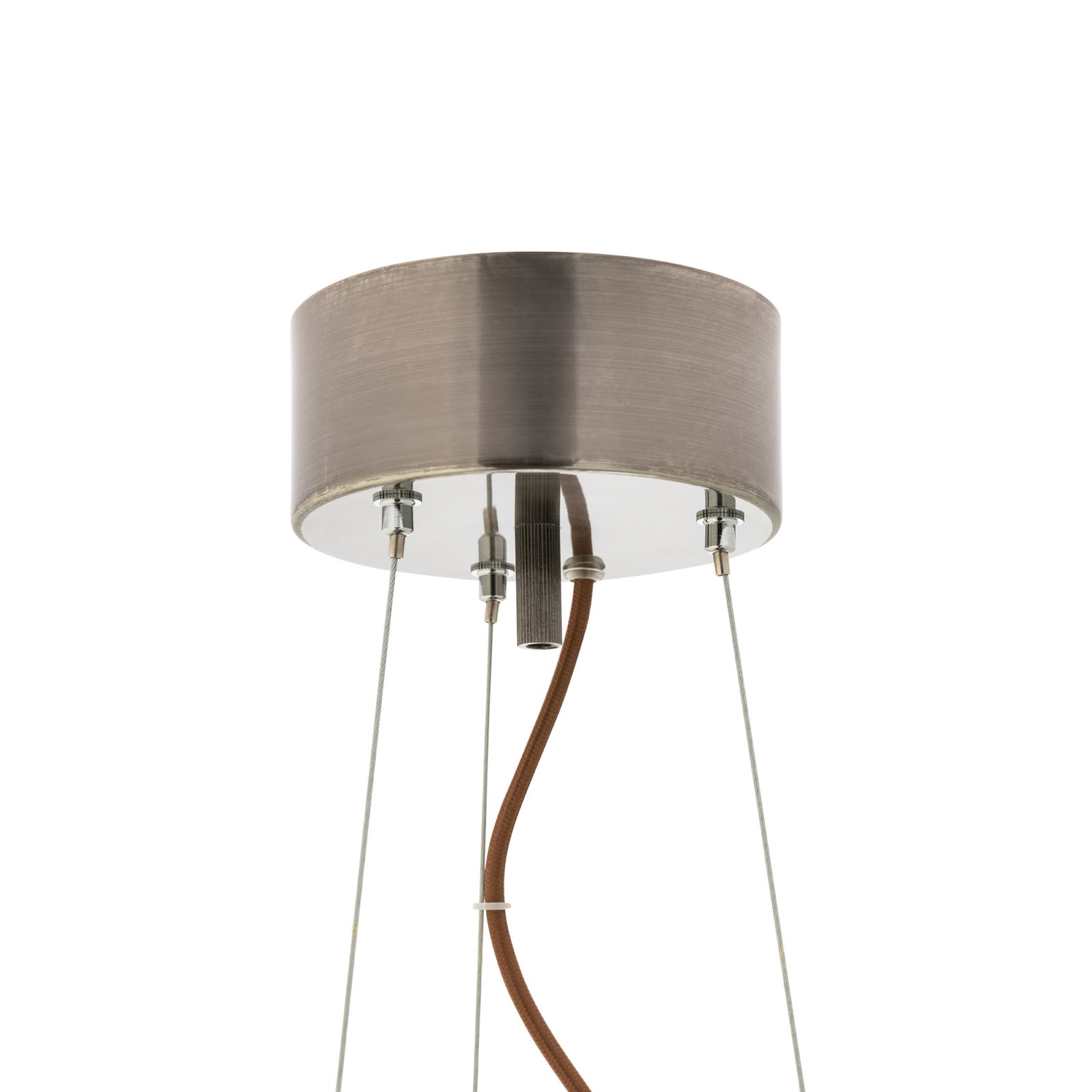 Gemma Hängeleuchte, braun, Glas, Stahl, E27 - By Rydéns Gemma Hängeleuchte, braun, Glas, Stahl, E27 - By Rydéns