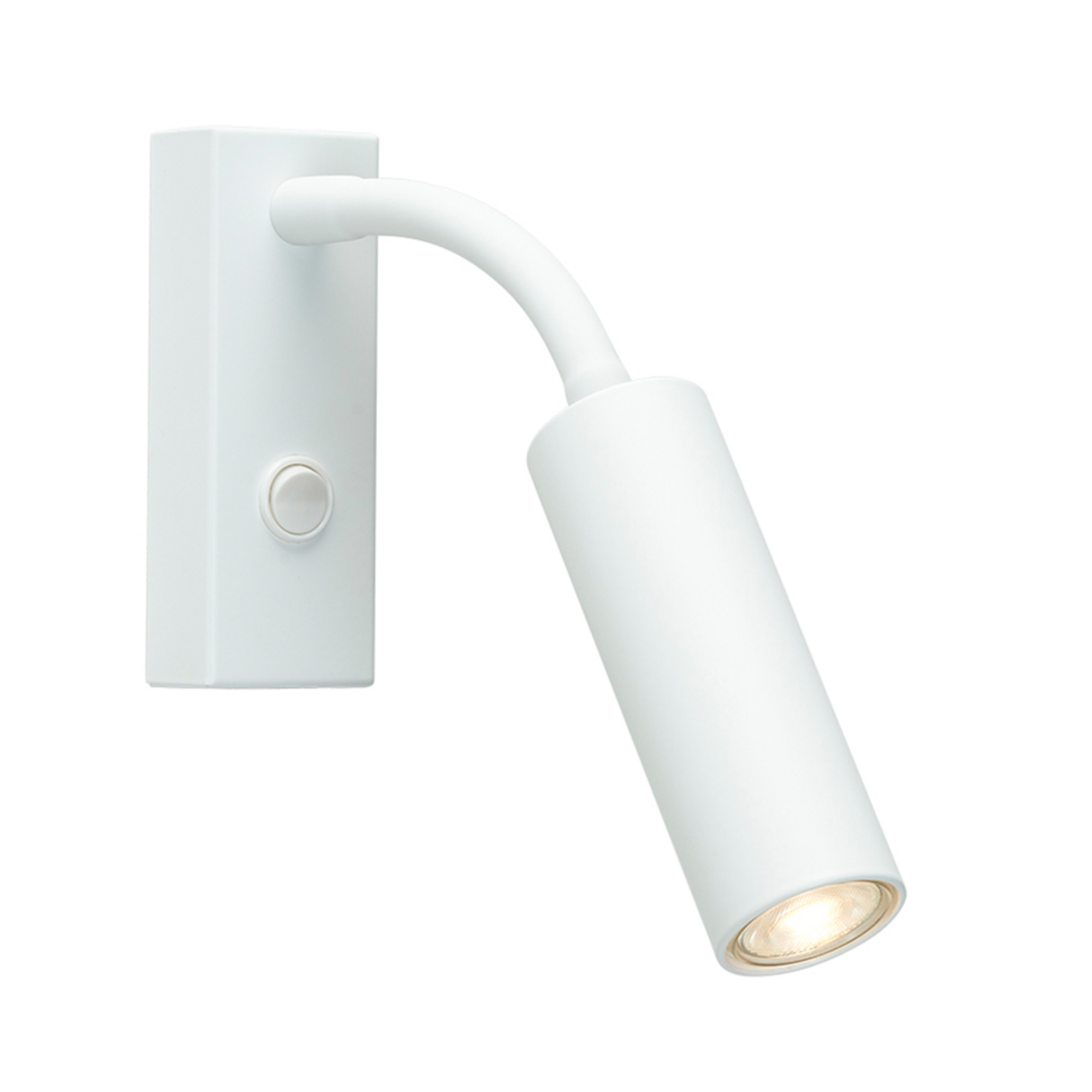Pipeline Flex Wall Lamp Matt White - Herstal