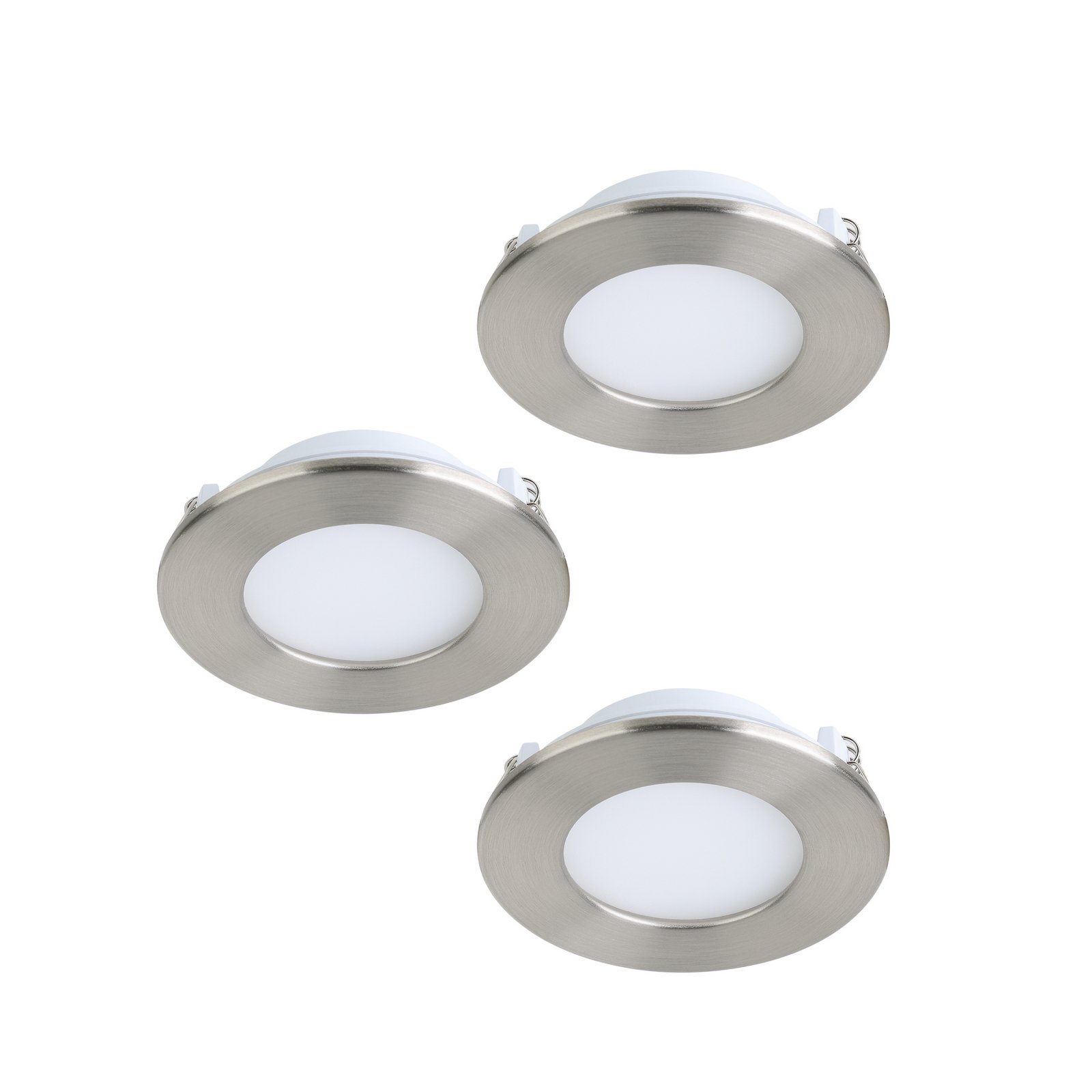 EGLO connect Fueva-C spot wpuszczany LED 8,6cm, zestaw 3 szt EGLO connect Fueva-C spot wpuszczany LED 8,6cm, zestaw 3 szt