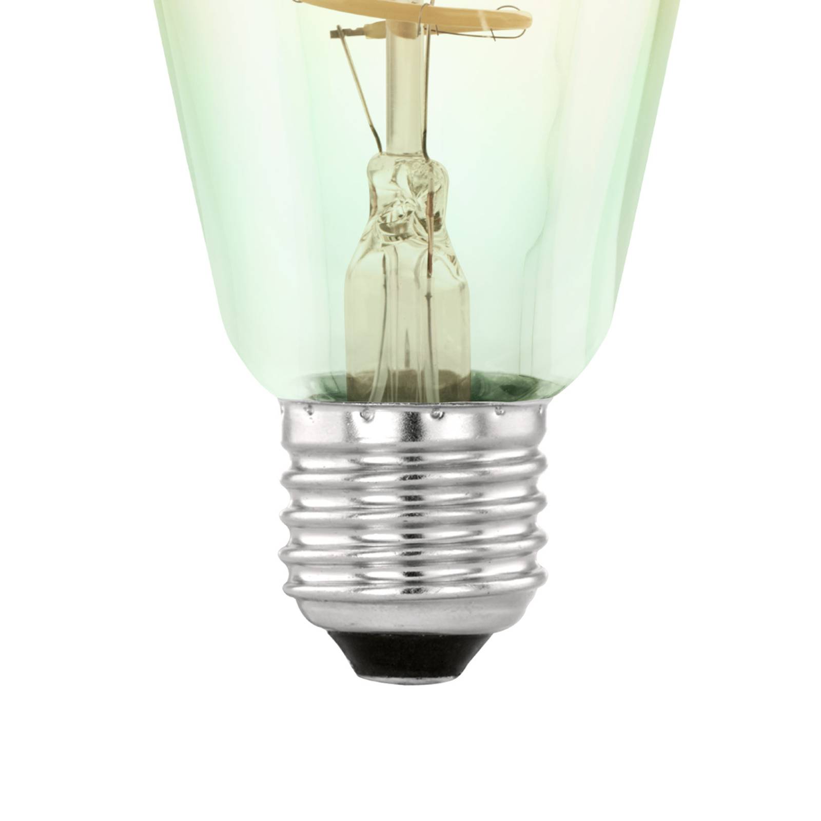 Photos - Light Bulb EGLO E27 LED bulb 4W ST64 820 Filament iridescent dimmable 
