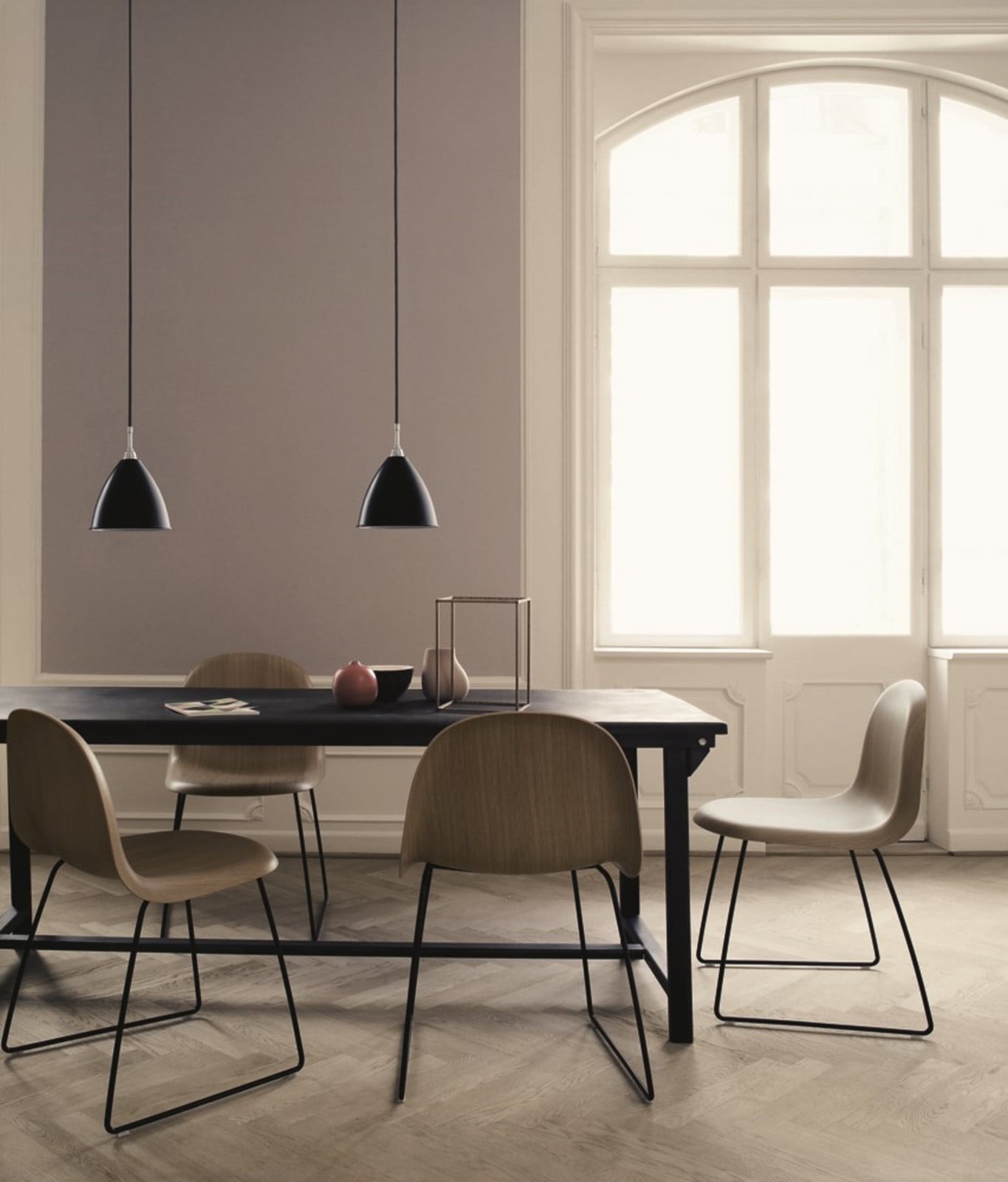 Bestlite BL9 Pendel Ø16 Krom/Mat Hvid GUBI - Stue - Metal
