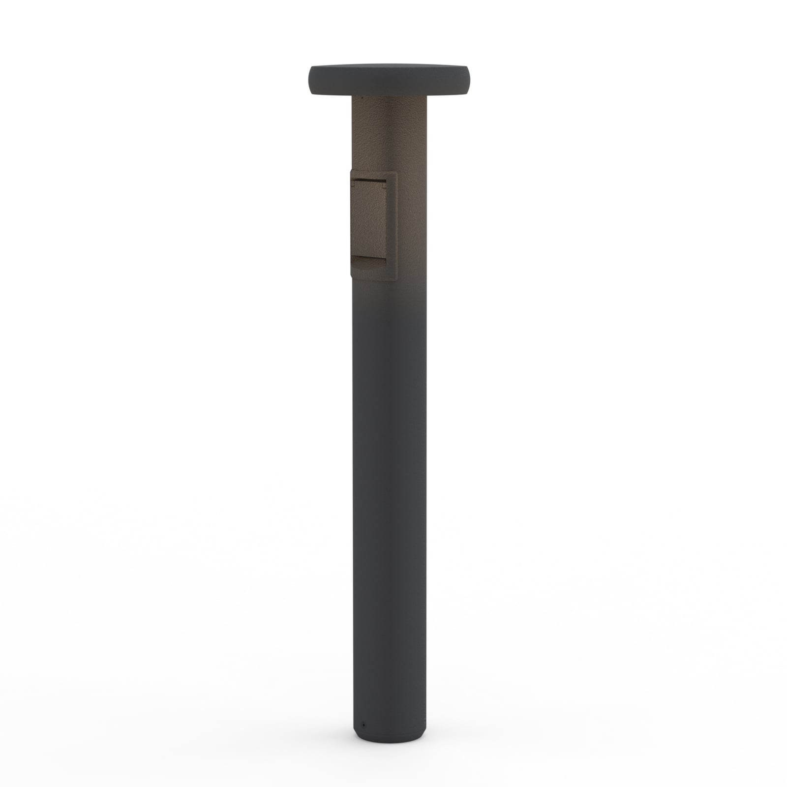 LED-Wegeleuchte CIRC, DALI, Steckdose, anthrazit, 82 cm IP65