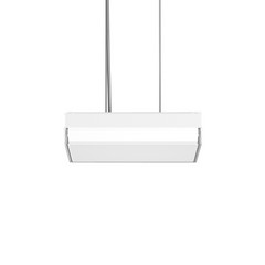 RZB Flat Slim+ Ciondolo DALI 30x30cm 22W bianco/lucido