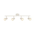 Downlight Tapp, blanco, longitud 61 cm, 4 luces, metal, GU10