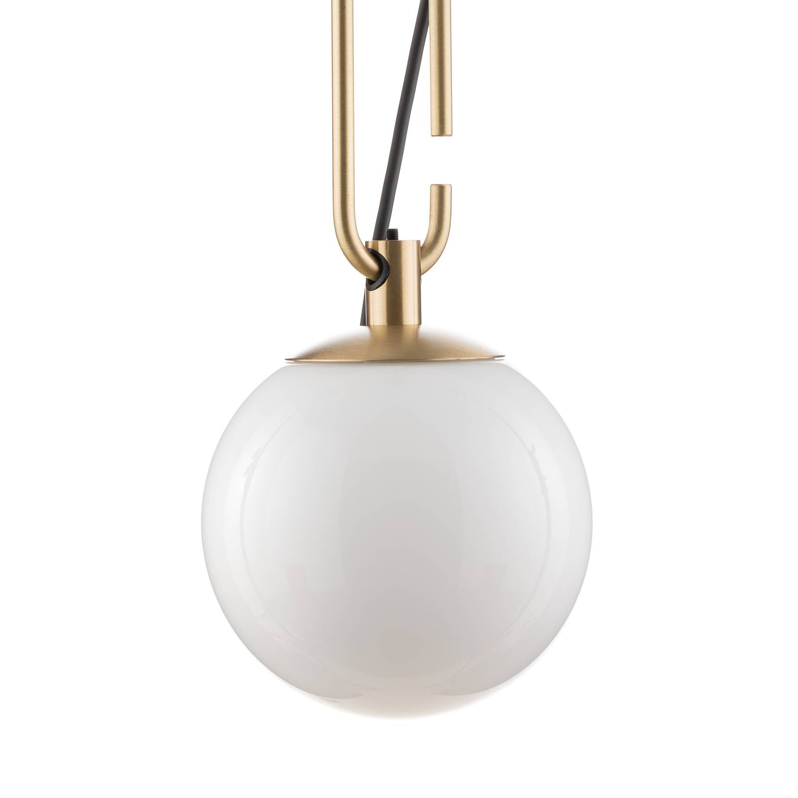 Szklana lampa wisząca Artemide nh, Ø 14 cm