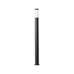 Dody path light, black, metal, plastic, E27