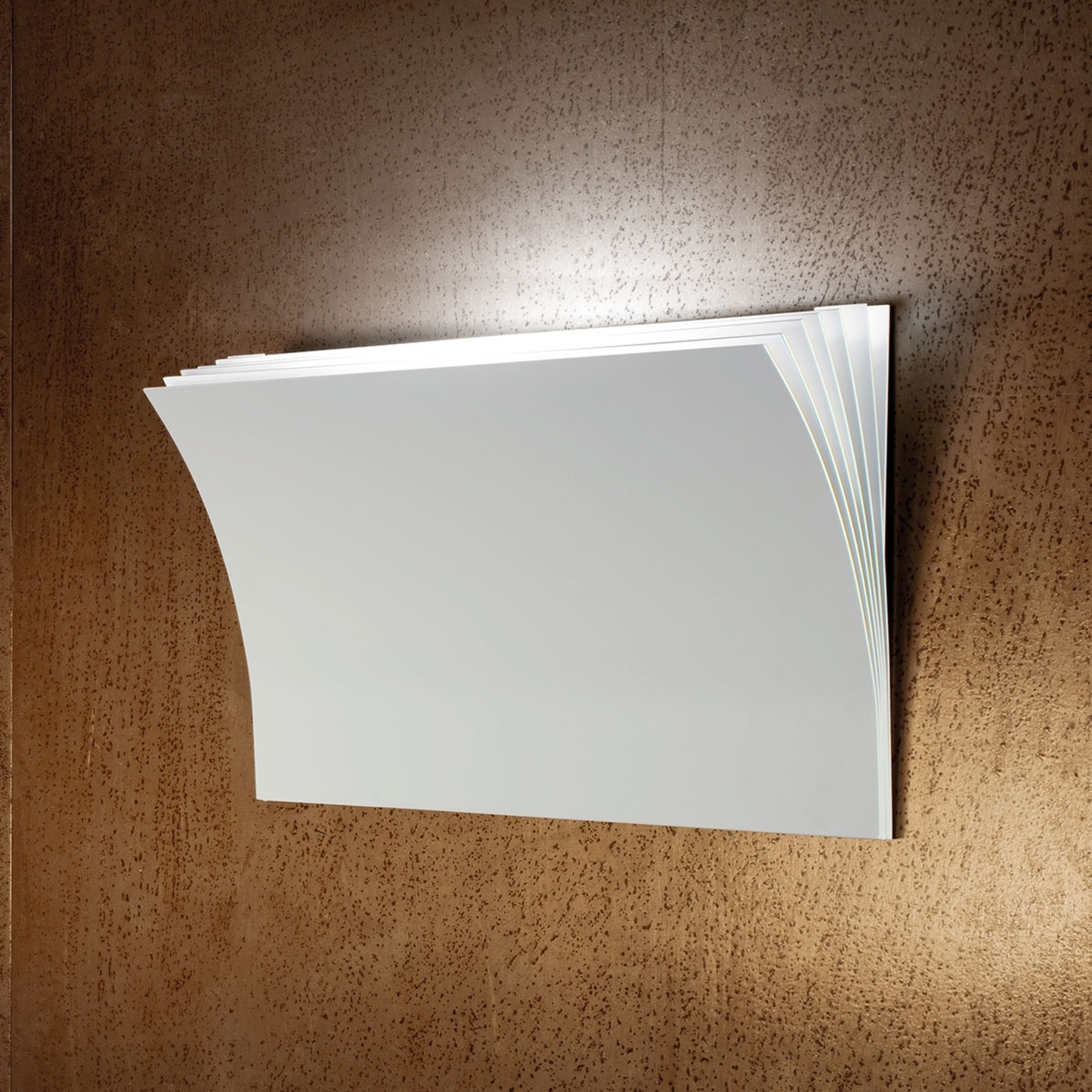 Axolight Polia LED-Wandleuchte in Weiß 45cm
