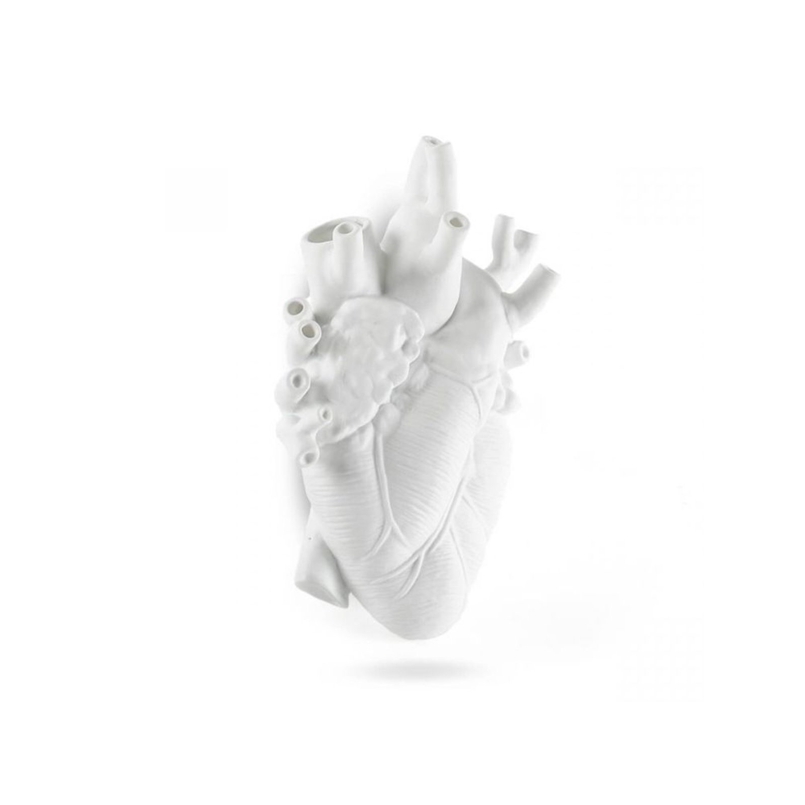 Love In Bloom Giant Resin Heart Vase - Seletti