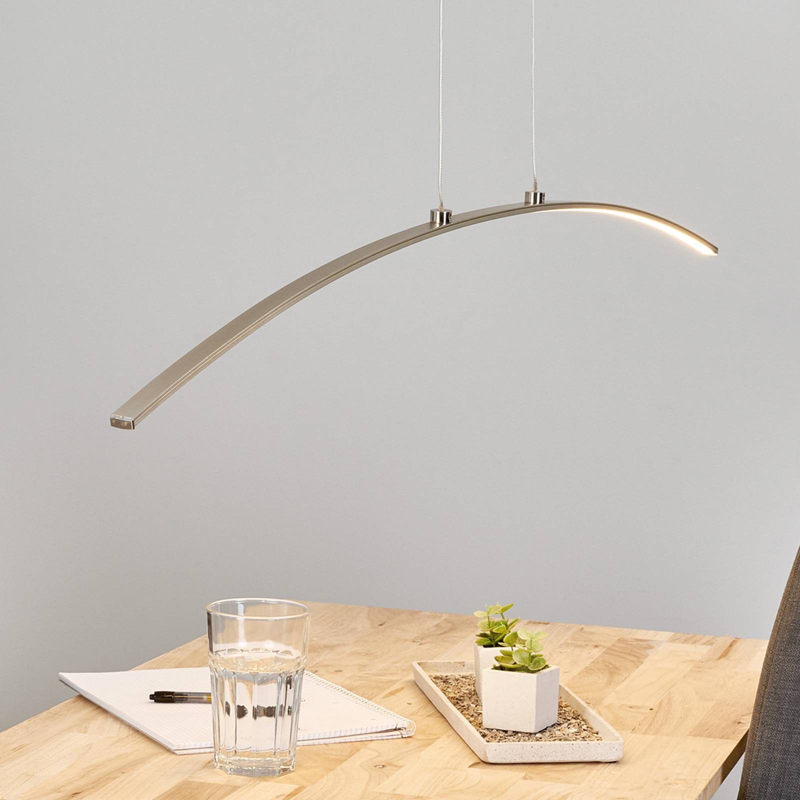 Puristische LED-hanglamp Iven