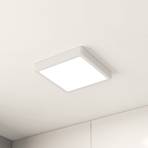 LED ceiling lamp Fueva 5 IP44 3000K white 21x21cm