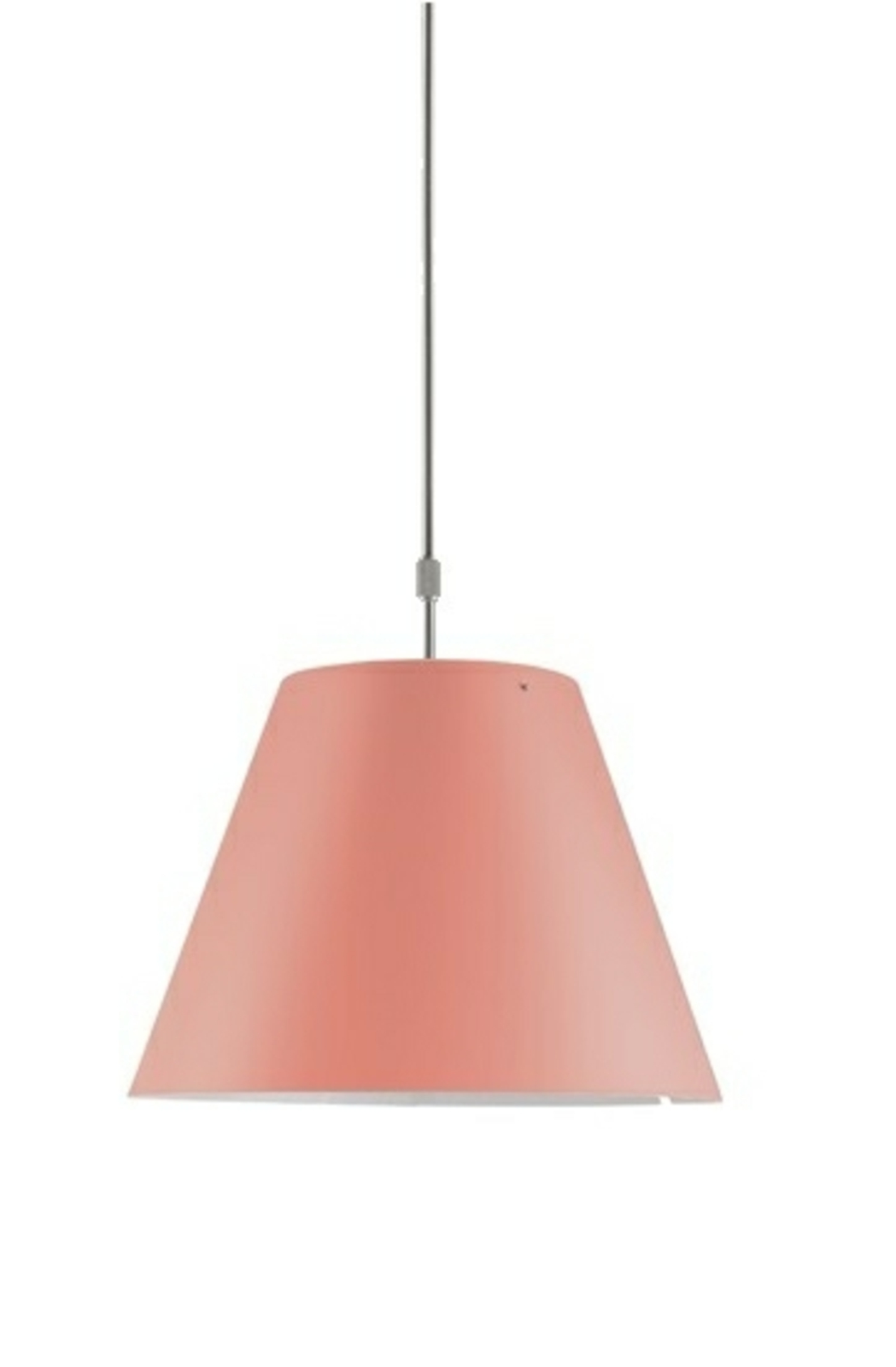 Costanza Závěsná Lampa Edgy Pink - Luceplan