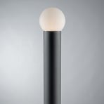 Skittle path light, globe lampshade