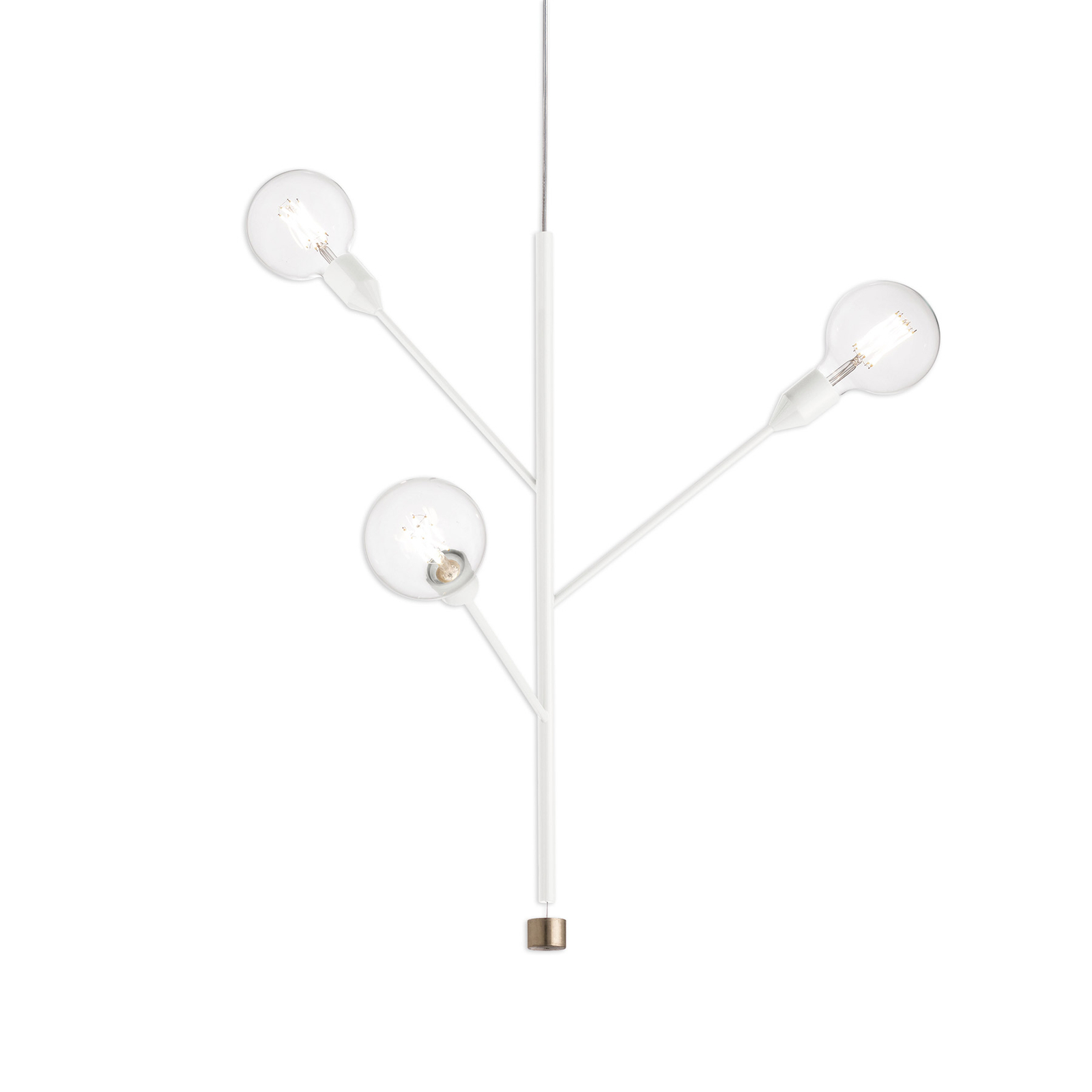 Modo Luce Baobab hanglamp, 3-lamps wit