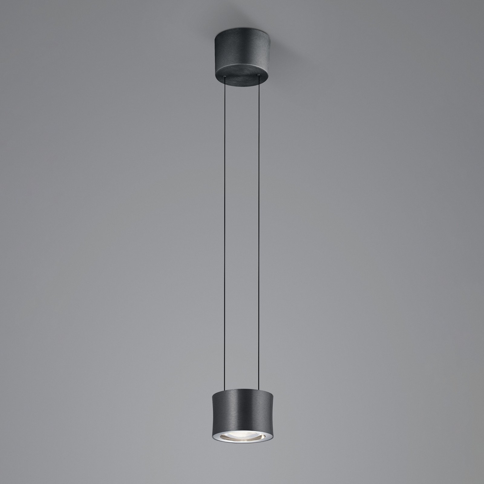 BANKAMP Impulse Flex suspendată LED 1 bec negru