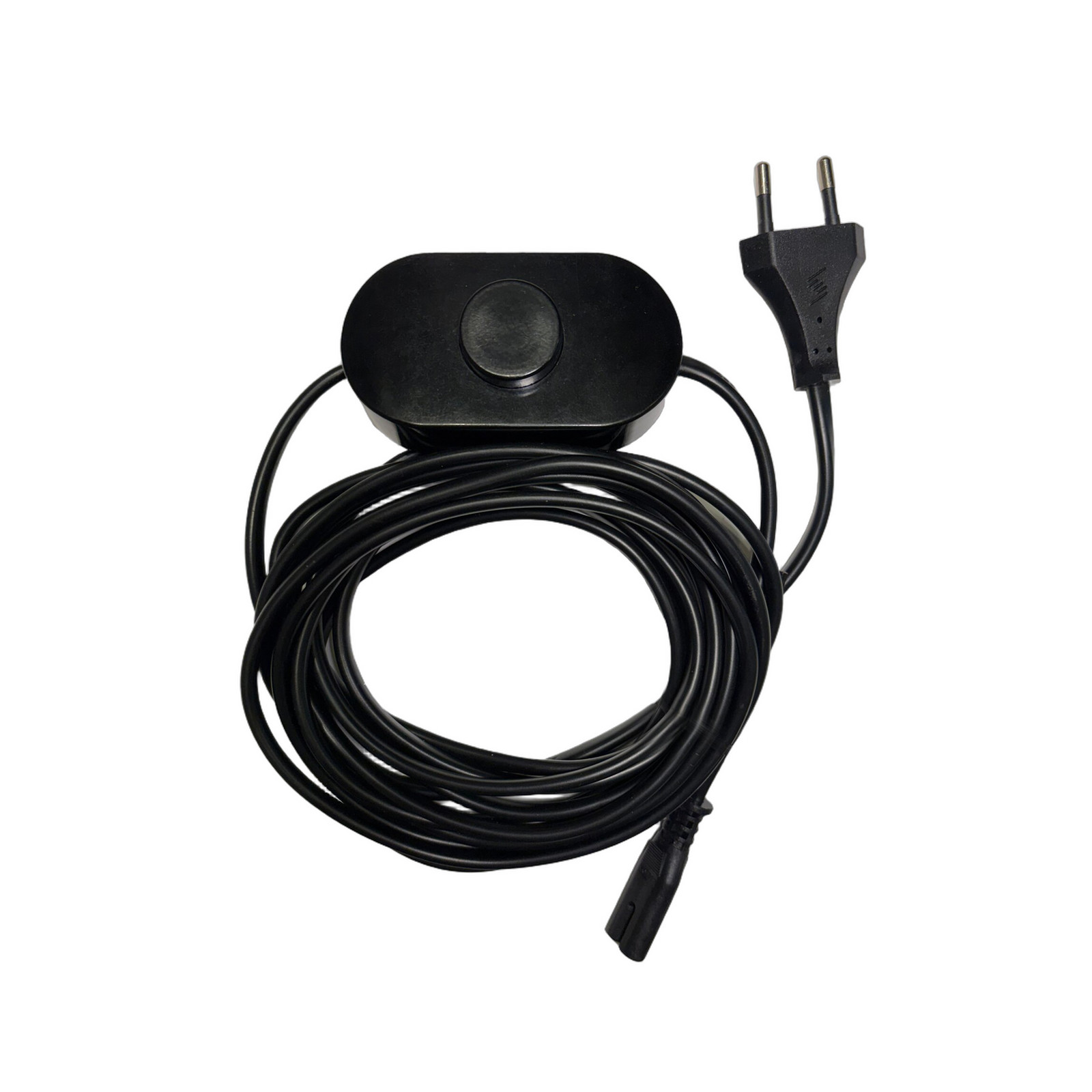 Flos kabel za napajanje zidne svjetiljke Maap, euro utikač, 400 cm - Dizajn - crni - Plastika