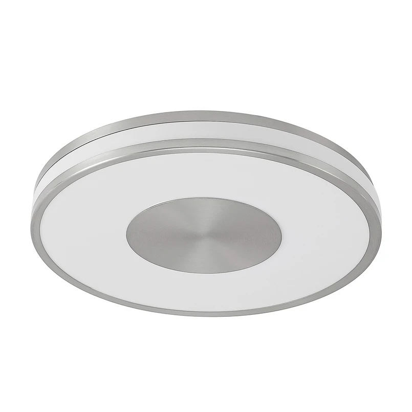 Lindby – Fjella LED Deckenleuchte RGB CCT Nickel/White