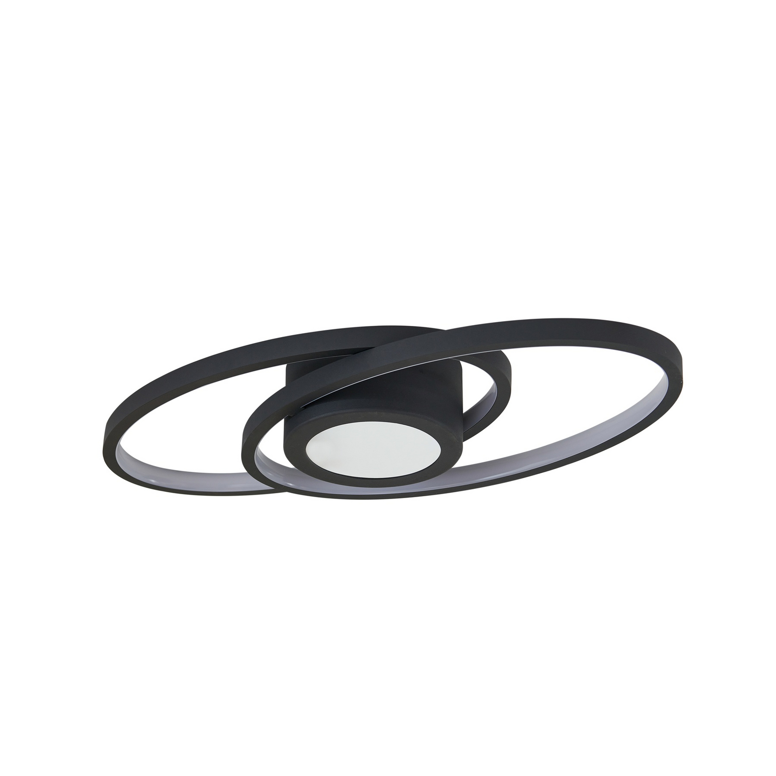 Thalina LED Loftlampe 60cm Sort/Hvid - Lindby