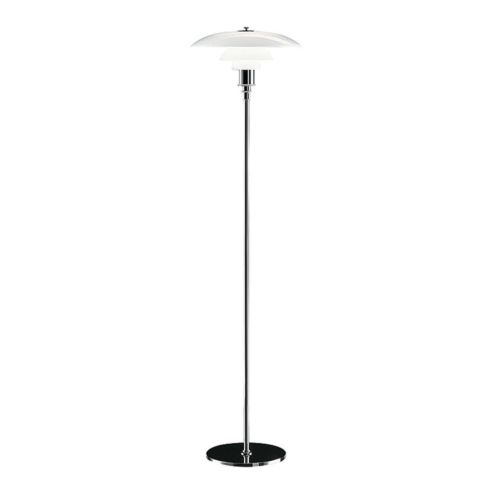 PH 3½-2½ Podna lampa Krom Plated - Louis Poulsen