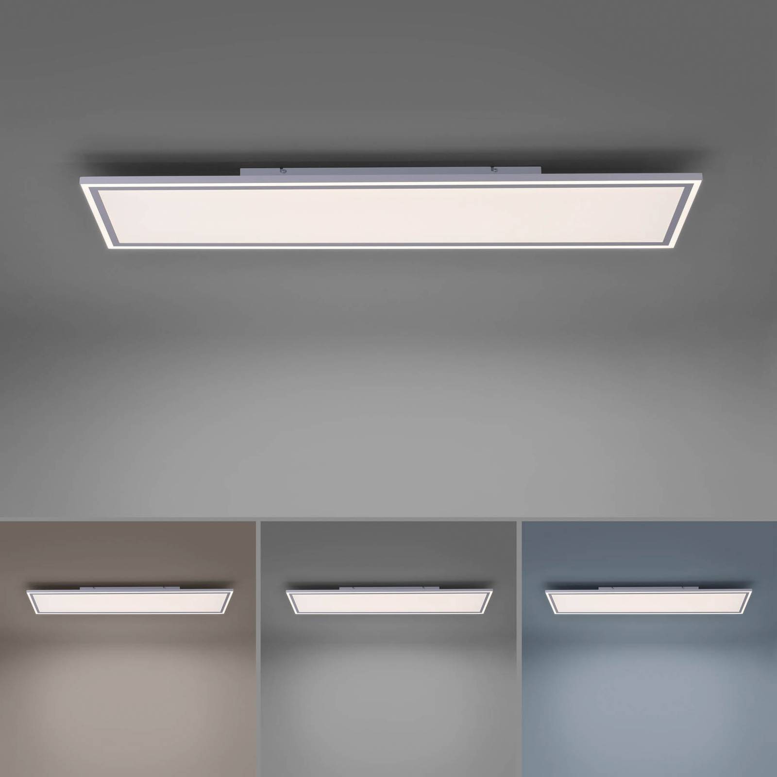 Lampa sufitowa LED Edging, tunable white 121x31 cm