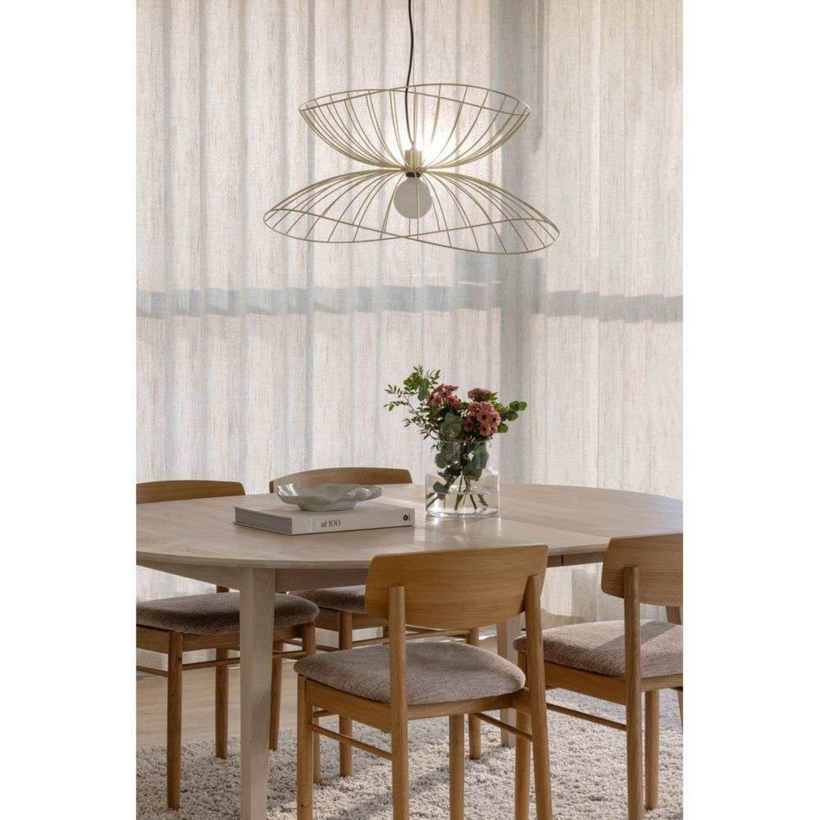 Globen Lighting Pendelleuchte RAY, messing, Ø 70 cm Globen Lighting Pendelleuchte RAY, messing, Ø 70 cm