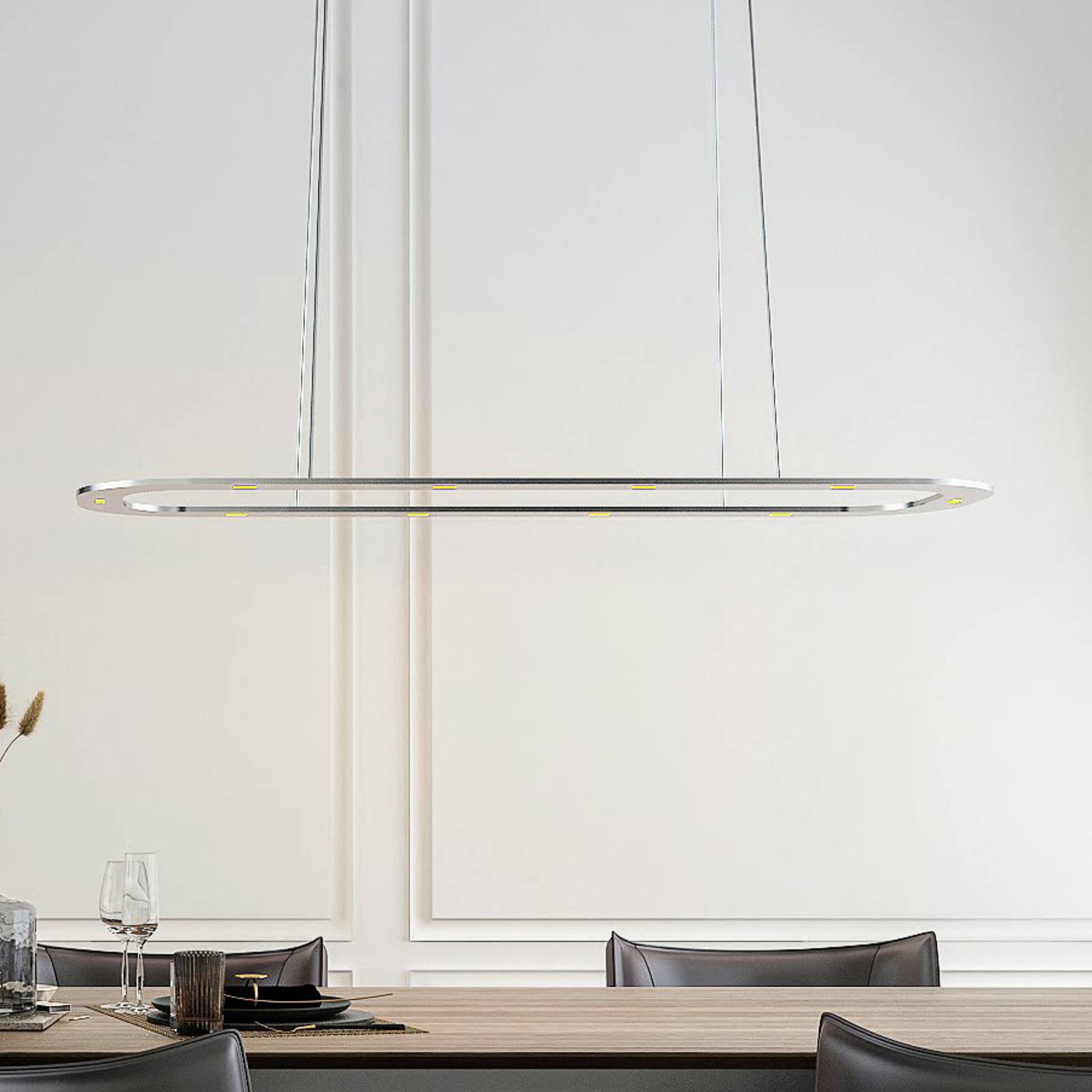 BYOK Piani Lungo pendel rörelsesor 96 cm aluminium