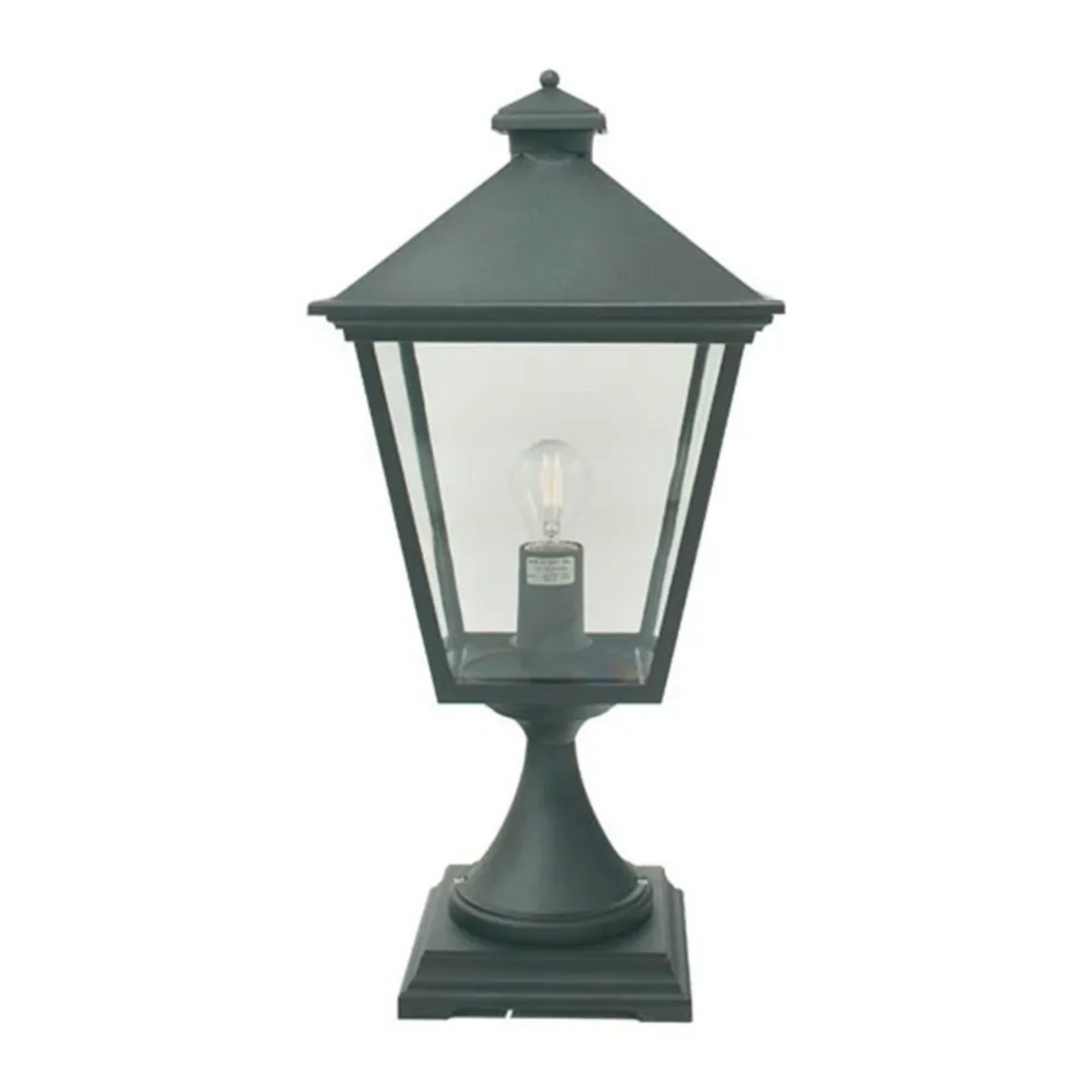 London Lampada da Esterno Grande Ancoraggio Calcestruzzo Nero - Norlys