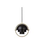 Multi-Lite Lustră Pendul S Brass/Black - GUBI