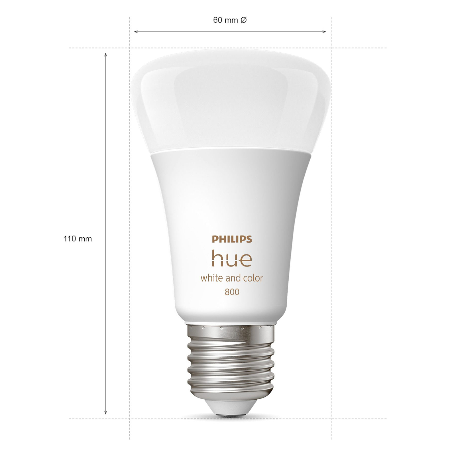 Philips Hue White&Color Ambiance LED E27 6,5W 4db