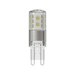 Radium LED Star PIN, claro, G9, 3W, 2.700K, 320lm, atenuable