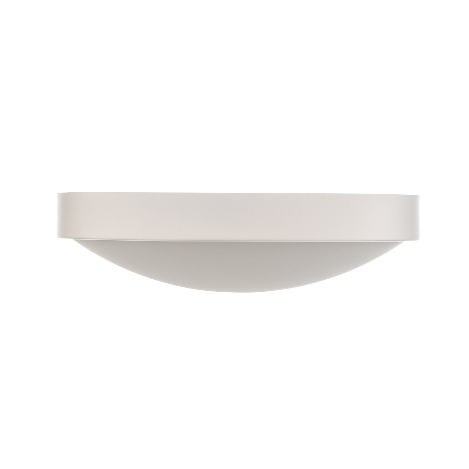 Deckenleuchte Jaris, Glas gewölbt, Ø 36 cm, weiß