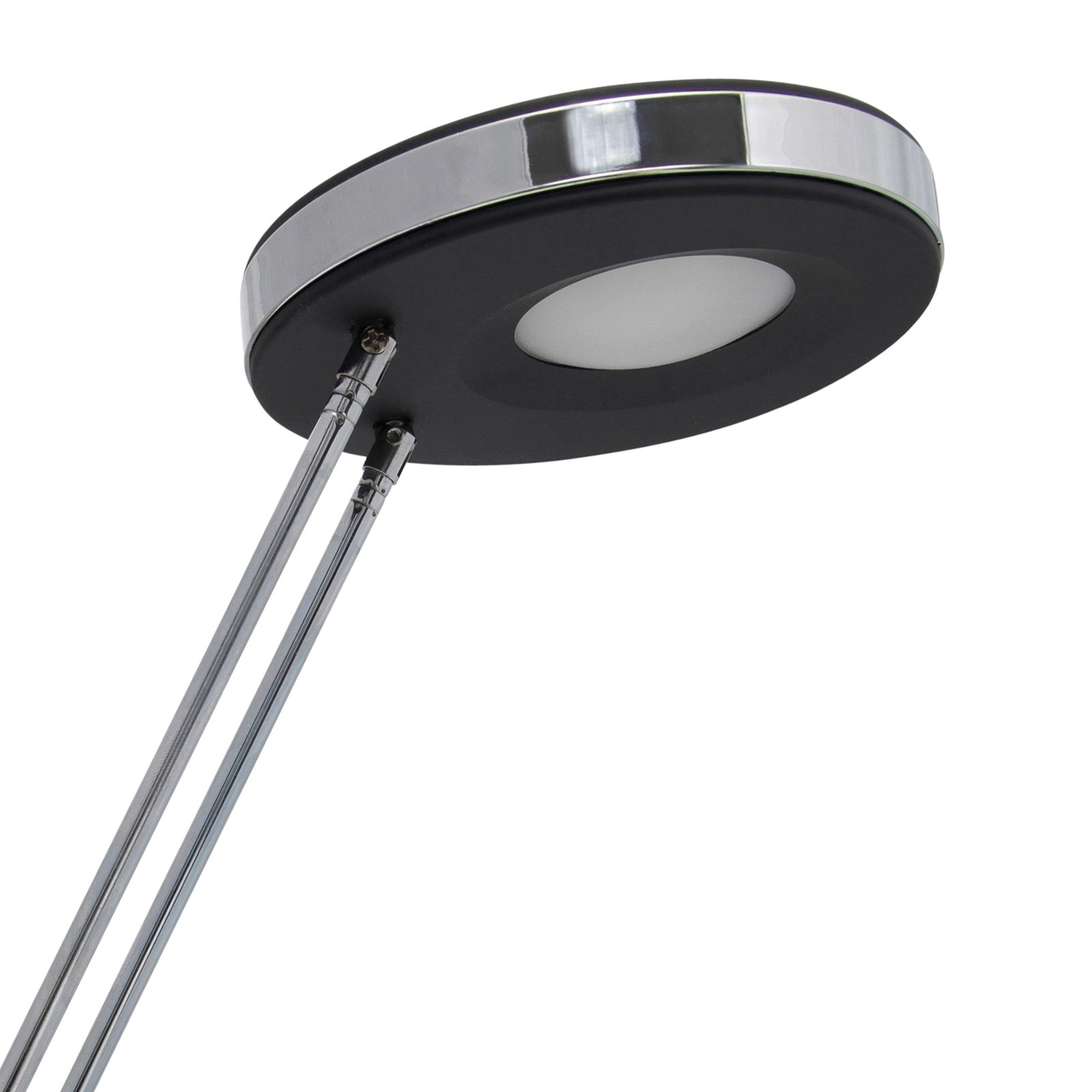 Lampe de table LED MAULpuck, bras télescopique, noir