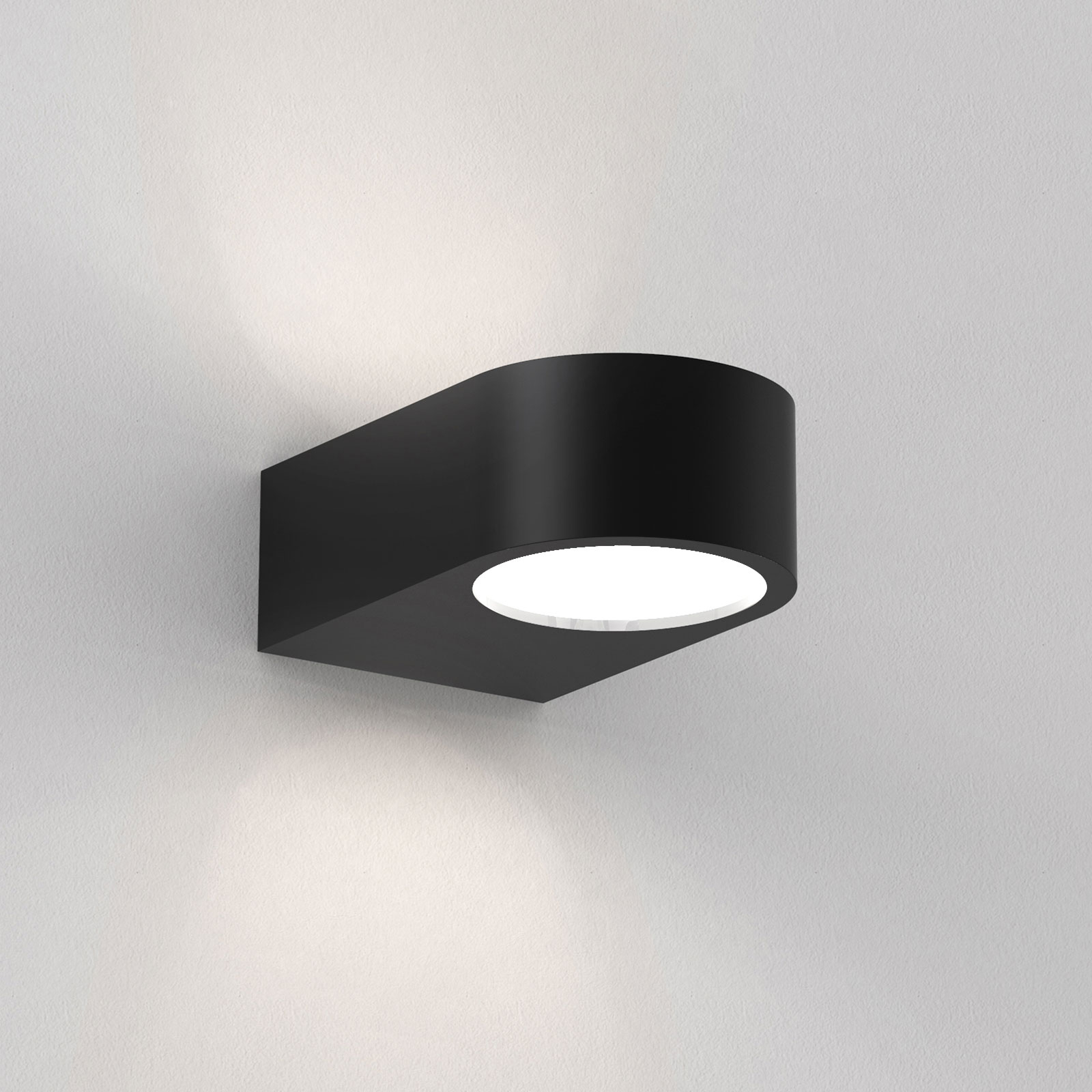 Astro Epsilon LED wall light up/down, black, for Bathroom, die-cast zinc, 3.3 W, energy efficiency: A+, W: 8.2 cm, H: 4.5 cm