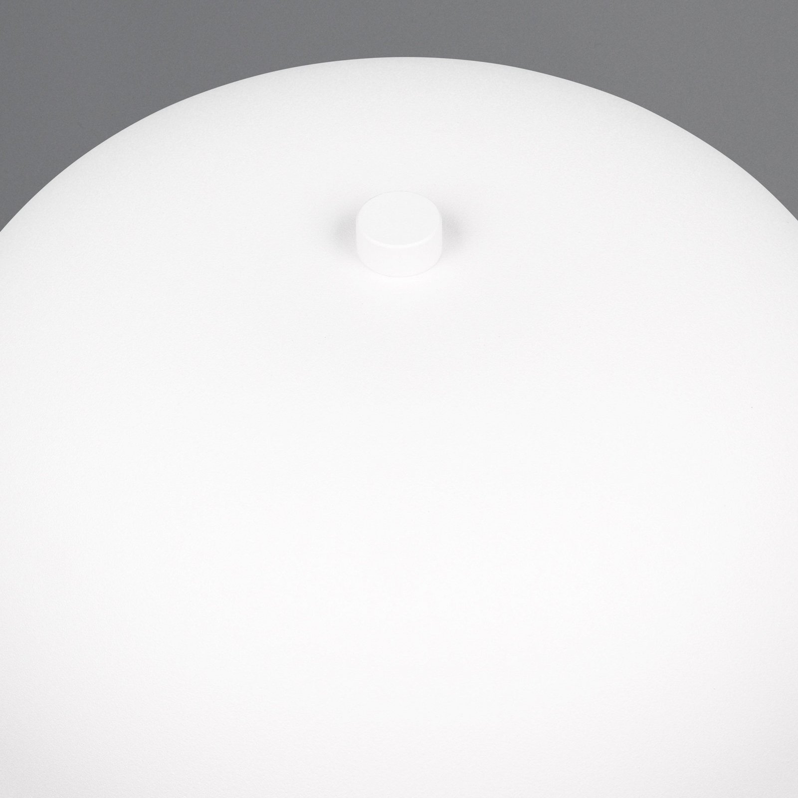 LED battery-powered floor lamp Jeff, white, metal, height 147 cm