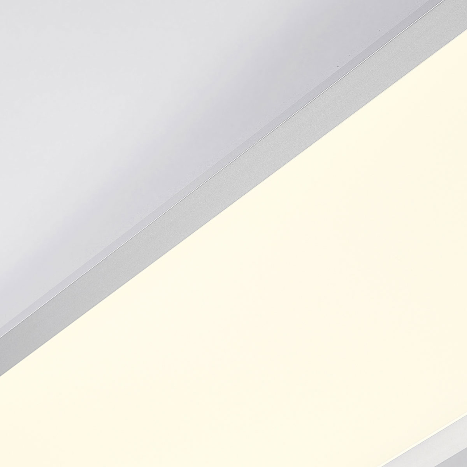 LED Panel Lysander 119 cm 36 W Weiß Arbeitszimmer Lampenwelt Dimmer Farbwechsel 
