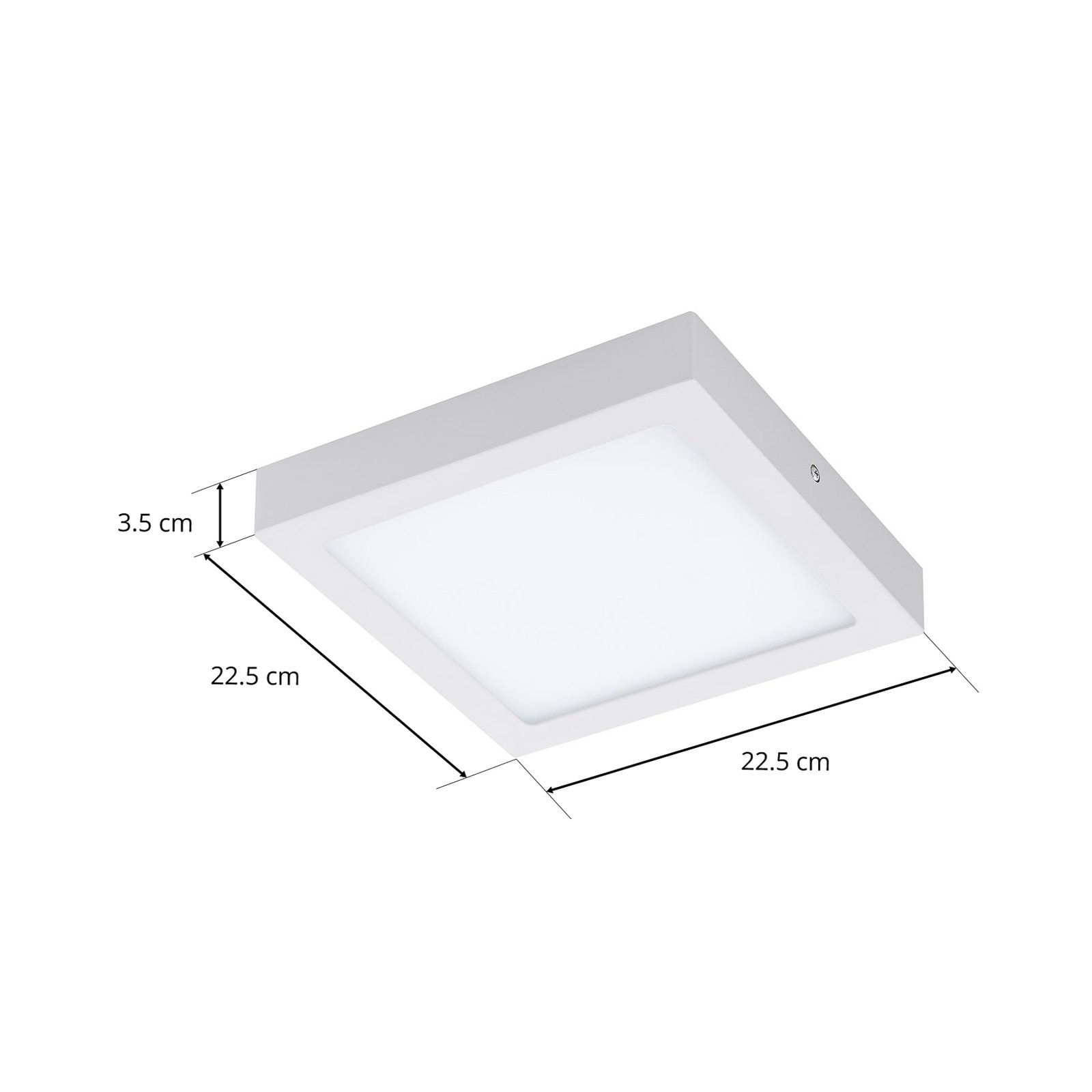 EGLO connect Fueva-C loftlampe 22,5cm hvid