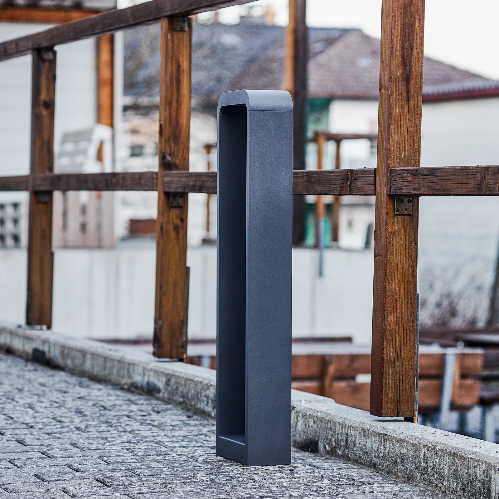Emima Kerti Lámpa H80 Dark Grey - Lindby