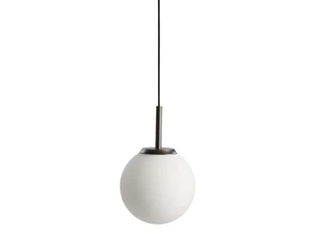 Palla P135 LED Suspension Dim-to-Warm Opale/Titanium - Antidark
