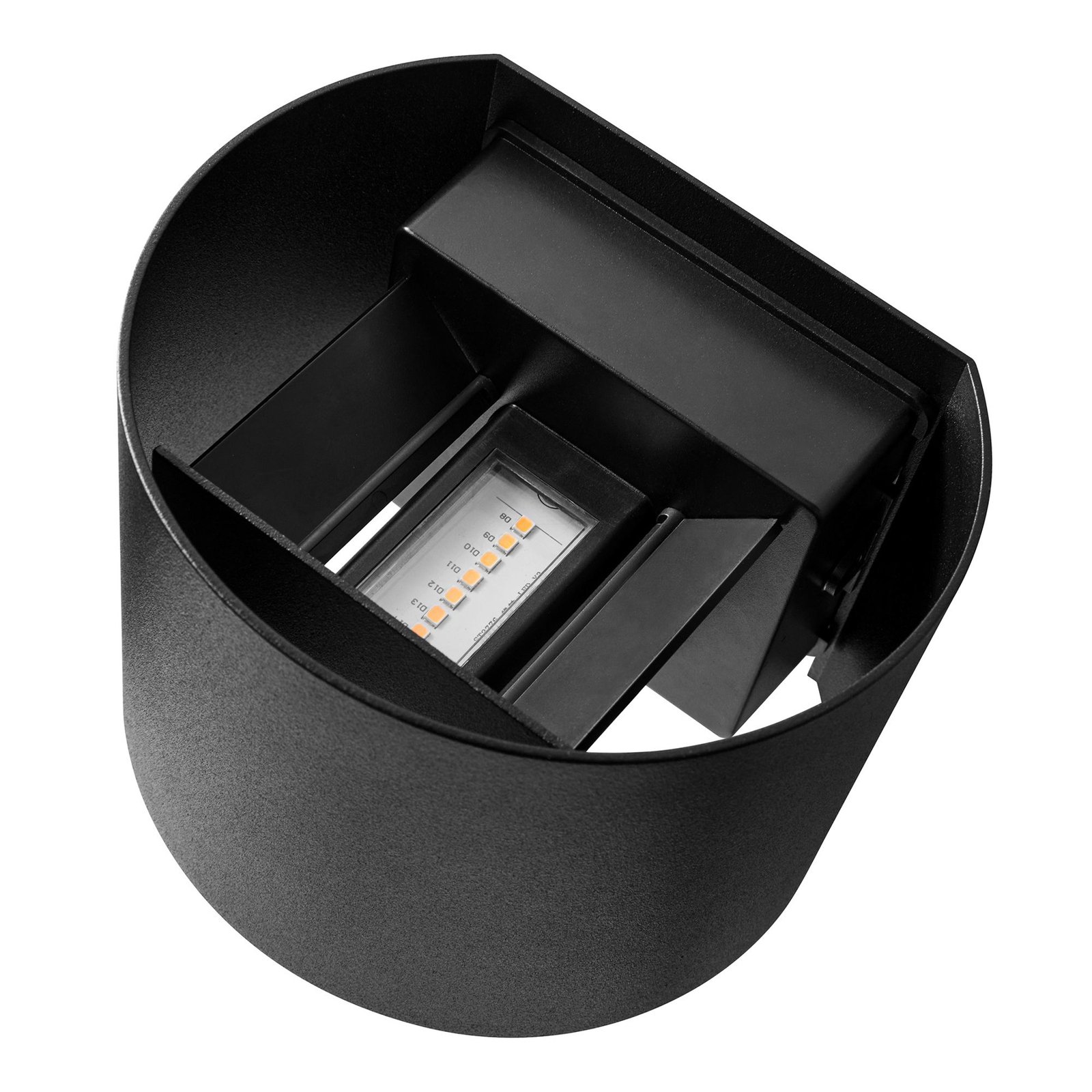 Milda Aplique Exterior Black - Nordlux