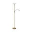 brass  matt / white
