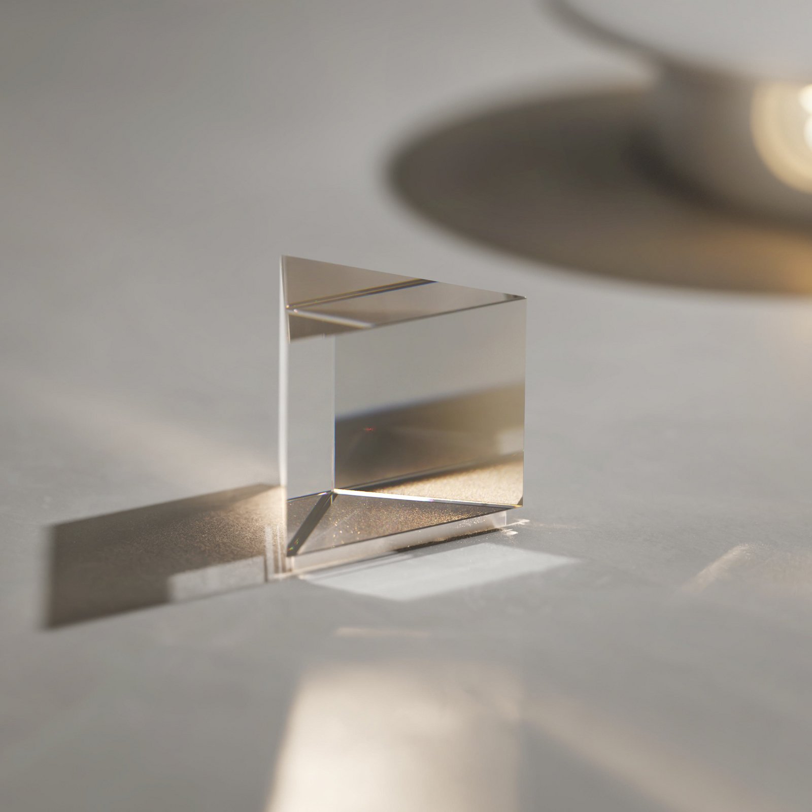 Karman Crystal RAINBOW, clear, 5 x 5 cm, Prisma