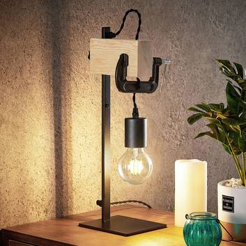 industrial look bedside lamps