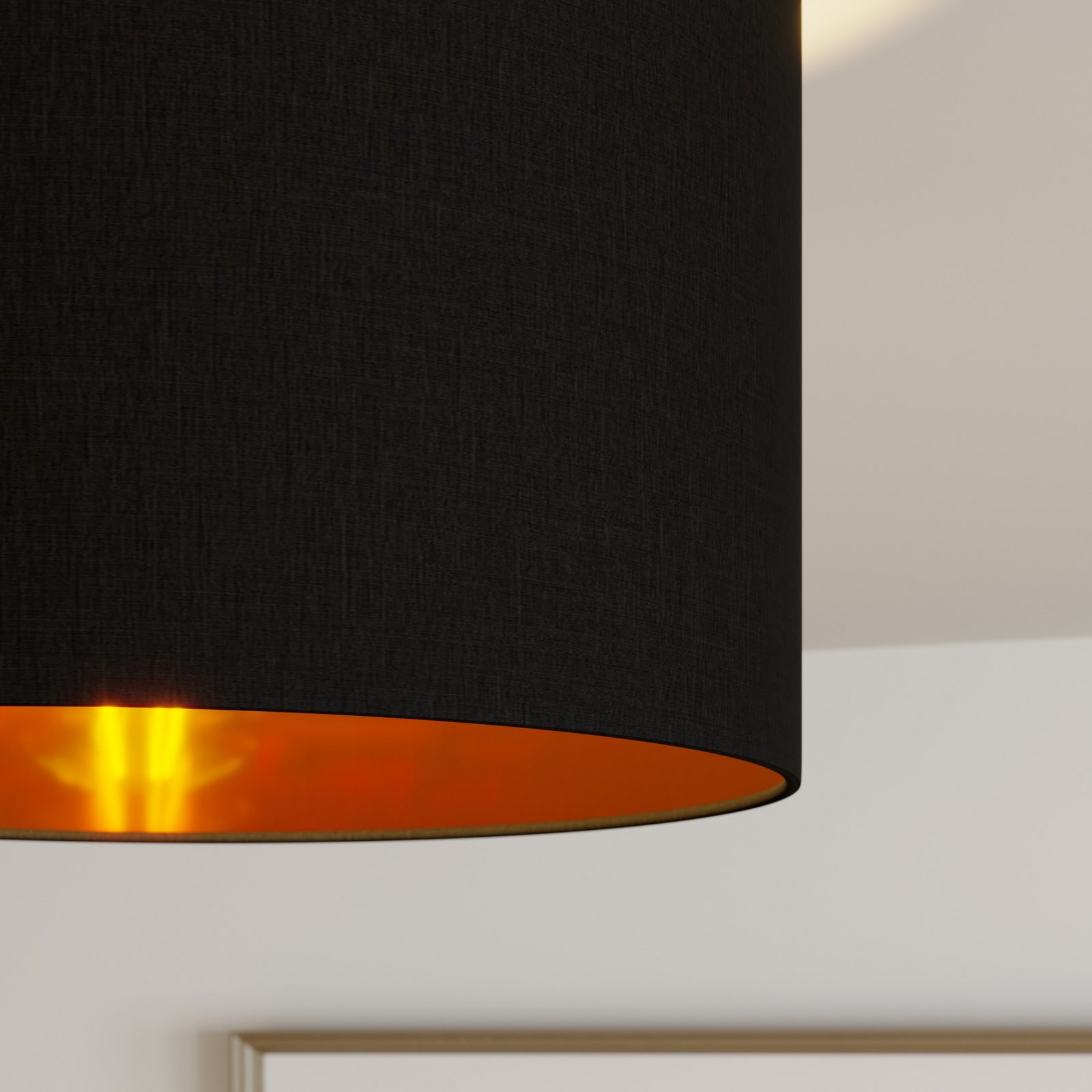 Laurenz Plafonnier Black/Gold - Lindby