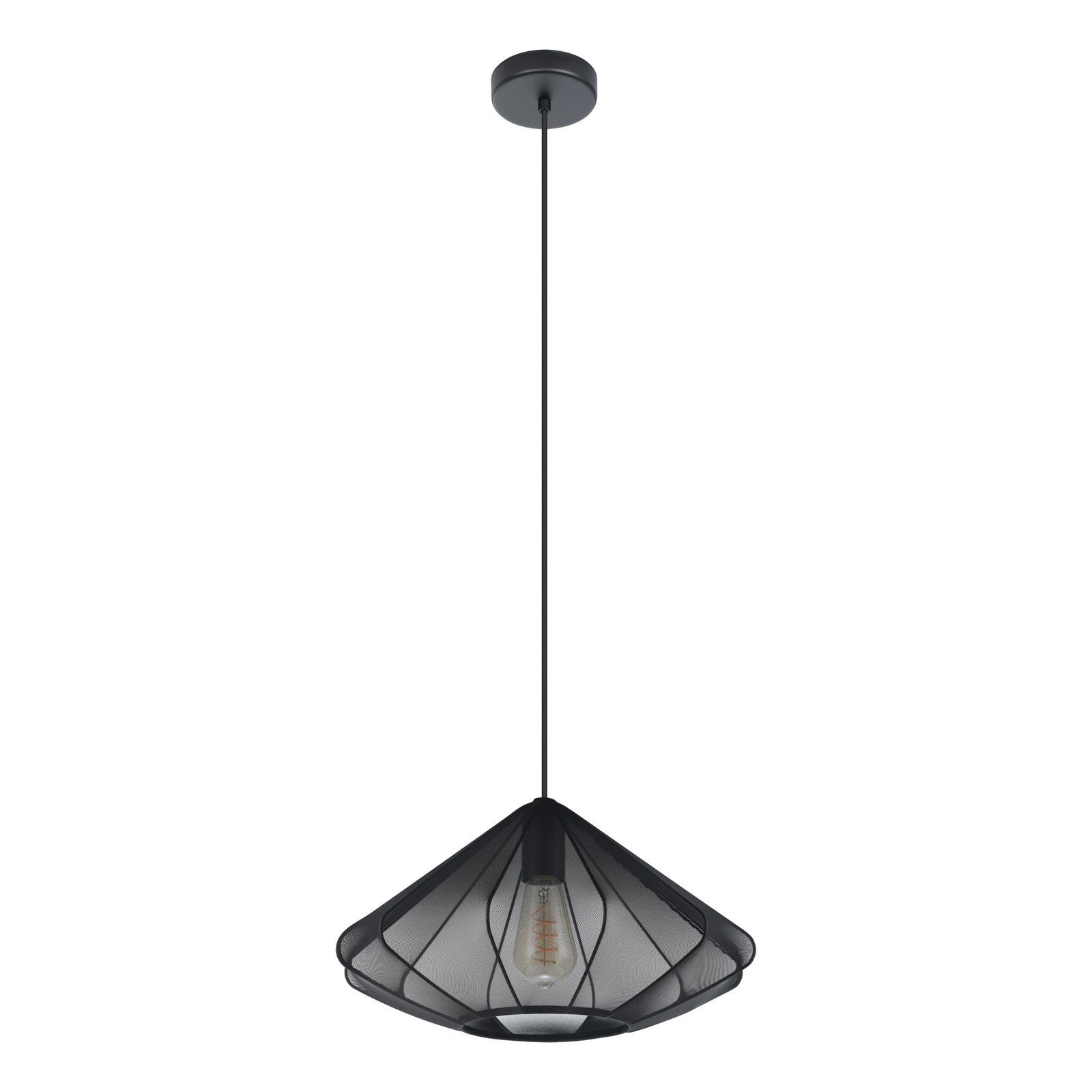 Obesek Dolwen, črna barva, Ø 42,5 cm Obesek Dolwen, črna barva, Ø 42,5 cm